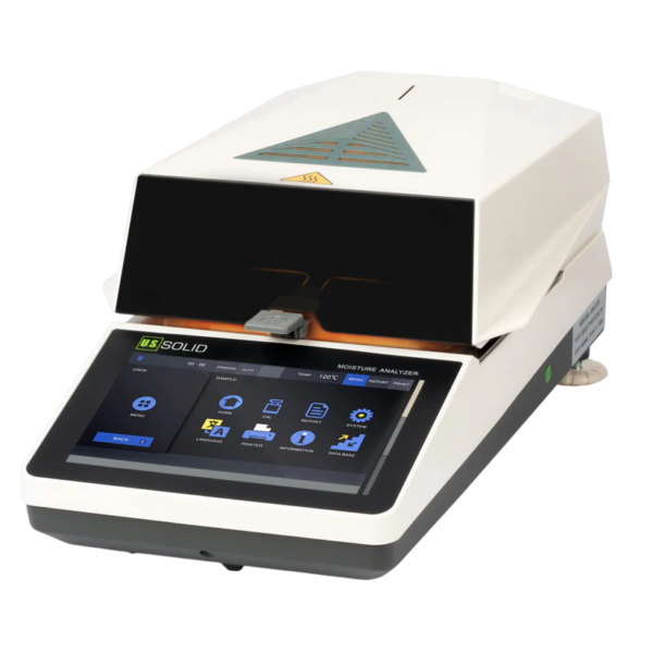 Analizador de humedad 110 g - 0.1 mg, 0.01 % de legibilidad - Pantalla Táctil de 7" y puerta automática