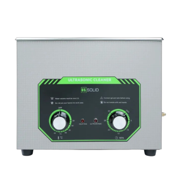 Limpiador ultrasónico mecánico de 15 L acero inoxidable de 4 galones y 40 KHz para uso industrial y de joyería
