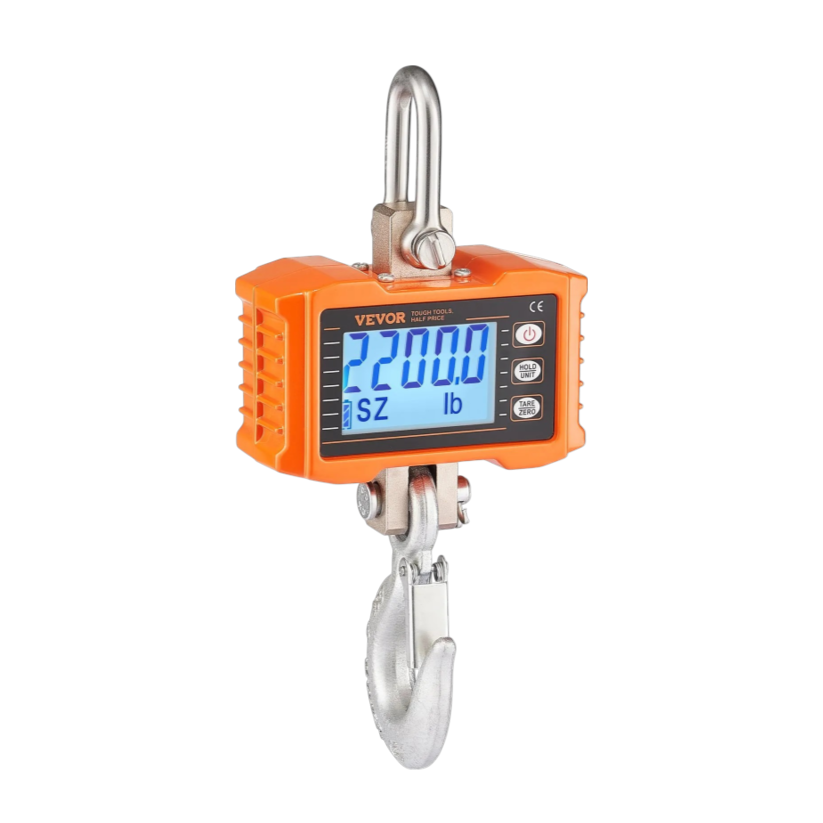 Dinamómetro Digital 1000 kg VEVOR dinamómetro digital 1000 kg vevor