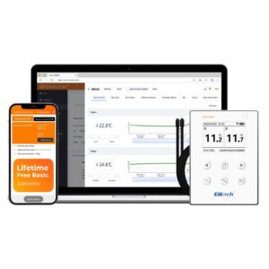 Data Logger WiFi de Temperatura Elitech RCW-800W-TDE con Doble Sonda Externa y Monitoreo en la Nube